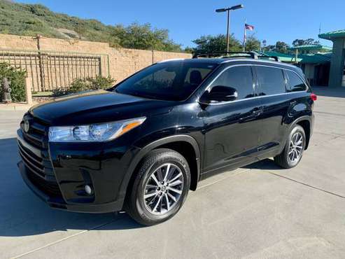 2017 Toyota Highlander limited XLE AWD, EVERY OPTION - cars & trucks... for sale in Oceanside, CA