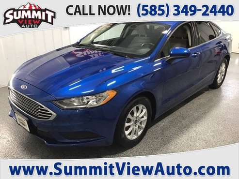 2017 FORD Fusion S Midsize Sedan Clean Carfax Keyless Entry for sale in Parma, NY