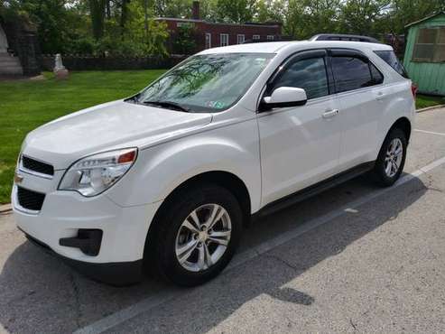 2015 Chevy Equinox LT white 1 own 65k m back camera for sale in Elkins Park, PA