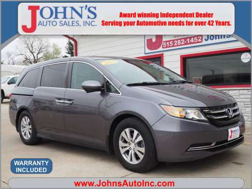 2015 Honda Odyssey EX-L w/Navi - - by dealer - vehicle for sale in Des Moines, IA