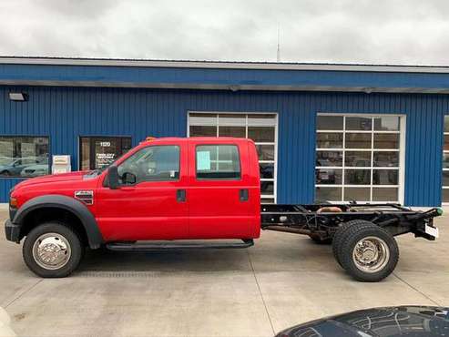 ★★★ 2010 Ford F-550 Crew Cab 4x4 / Cab and Chassis / Diesel! ★★★ -... for sale in Grand Forks, ND