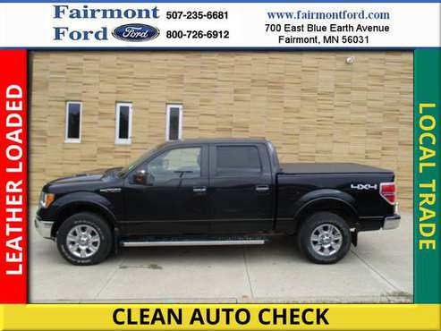 SOLD--2010 Ford F-150 Lariat Crew-19T238 for sale in FAIRMONT, MN