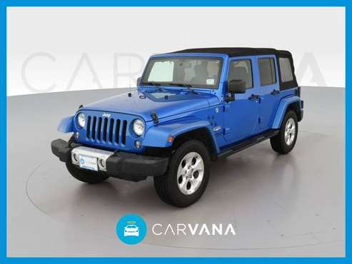 2015 Jeep Wrangler Unlimited Sahara Sport Utility 4D suv Blue for sale in Bowling Green , KY