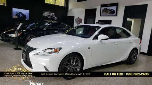 2016 Lexus IS 300 4dr F sport - Payments starting at $39/week - cars... for sale in Woodbury, PA