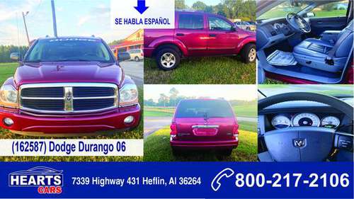 Dodge Durango 06 Hemi - cars & trucks - by dealer - vehicle... for sale in Heflin, AL