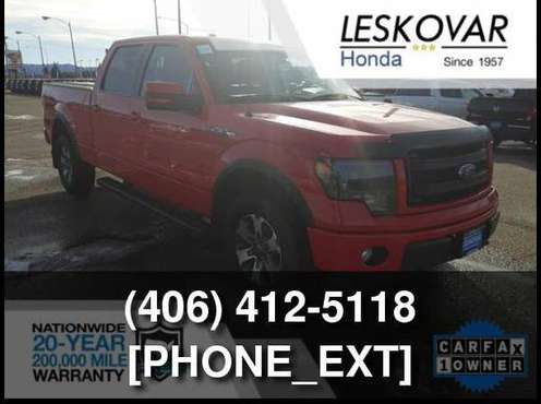 2014 Ford F-150 Fx4 - cars & trucks - by dealer - vehicle automotive... for sale in Butte, MT