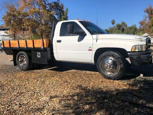 1994 Dodge Ram Cummins Diesel flatbed - cars & trucks - by owner -... for sale in El Cajon, CA