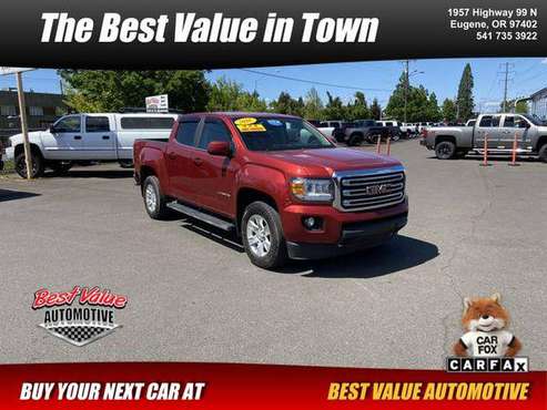 2016 GMC Canyon Crew Cab SLE Pickup 4D 5 ft - - by for sale in Eugene, OR