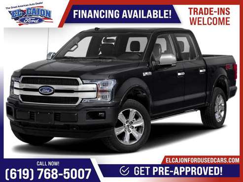 2019 Ford F150 F 150 F-150 XLT FOR ONLY 747/mo! for sale in Santee, CA
