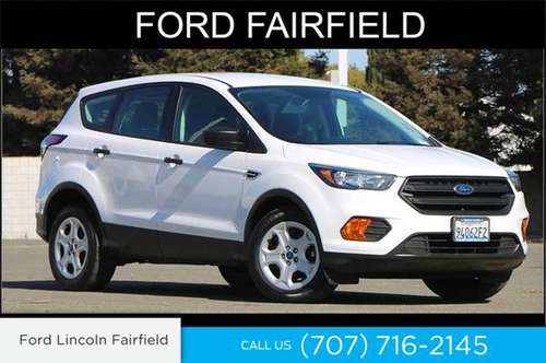 2018 Ford Escape S - cars & trucks - by dealer - vehicle automotive... for sale in Fairfield, CA