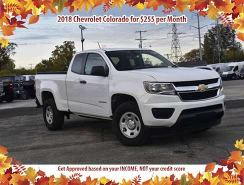 Get a 2018 Chevrolet Colorado for $255/mo BAD CREDIT NO PROBLEM -... for sale in Chicago, IL