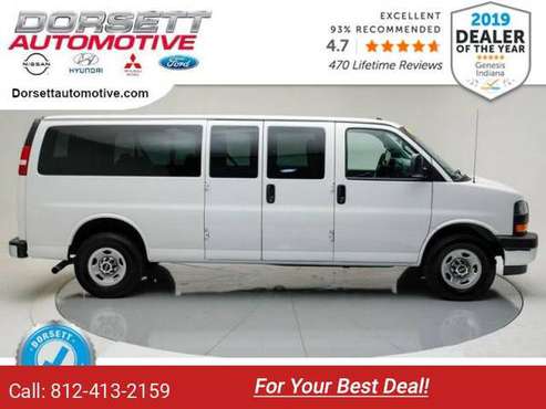 2020 GMC Savana 3500 van Summit White - cars & trucks - by dealer -... for sale in Terre Haute, IN