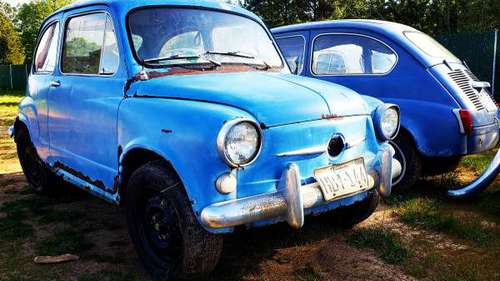 Pair of fiat 600s for sale in Raleigh, NC
