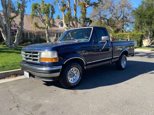 1996 Ford F-150 XLT 1 Owner 100k Miles Regular Cab Short Bed! - cars for sale in Valencia, CA