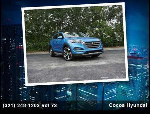 2017 Hyundai Tucson Limited - cars & trucks - by dealer - vehicle... for sale in Cocoa, FL