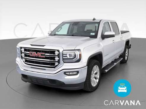 2018 GMC Sierra 1500 Crew Cab SLT Pickup 4D 5 3/4 ft pickup Gray - -... for sale in Imperial Beach, CA