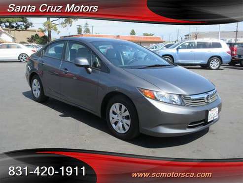 2012 Honda Civic LX - - by dealer - vehicle automotive for sale in Santa Cruz, CA