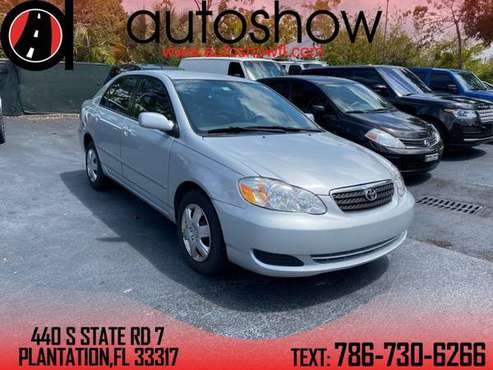 2008 Toyota Corolla - - by dealer - vehicle automotive for sale in Fort Lauderdale, FL