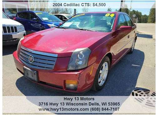 2004 Cadillac CTS Base 4dr Sedan 130721 Miles - - by for sale in Wisconsin dells, WI