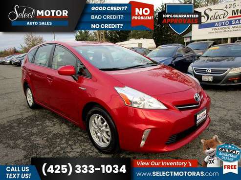 2014 Toyota Prius v ThreeWagon FOR ONLY 231/mo! for sale in Lynnwood, WA