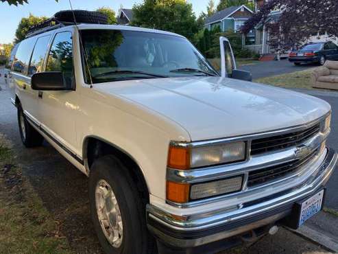99 Chevy Suburban 4WD - cars & trucks - by owner - vehicle... for sale in Duvall, WA