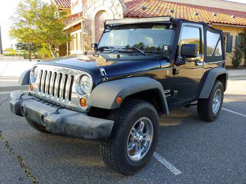 2010 JEEP WRANGLER SPORT ONLY 75,400 MILES! LED LIGHTBAR! CLEAN CARFAX for sale in Norman, OK