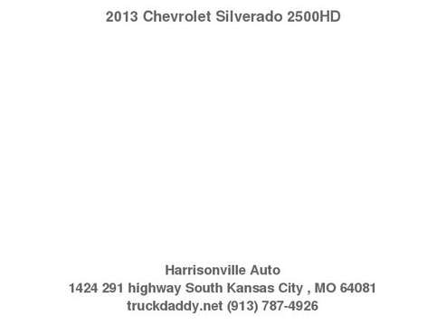 2013 Chevrolet Silverado 2500HD 4x4 CrewCab LT Z71 Open 9-7 for sale in Lees Summit, MO