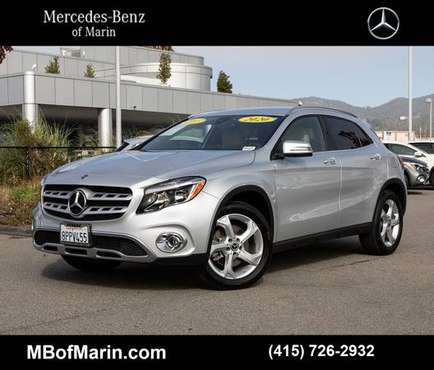2020 Mercedes-Benz GLA250 4MATIC -4R1578- certified w/ 6k miles only... for sale in San Rafael, CA