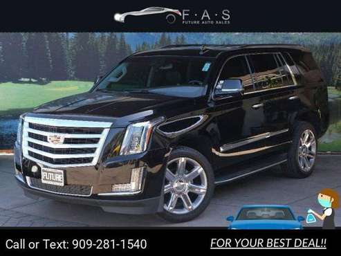 2016 Caddy Cadillac Escalade Luxury Collection suv Black Raven for sale in Glendale, CA