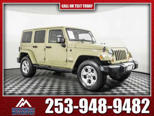 2013 Jeep Wrangler Unlimited Sahara 4x4 - - by for sale in PUYALLUP, WA