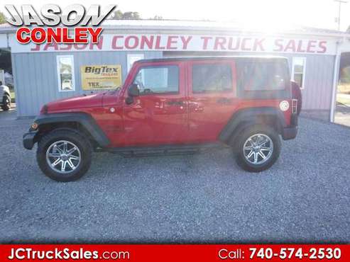 2014 Jeep Wrangler Unlimited 4WD 4dr Sport - cars & trucks - by... for sale in Wheelersburg, KY