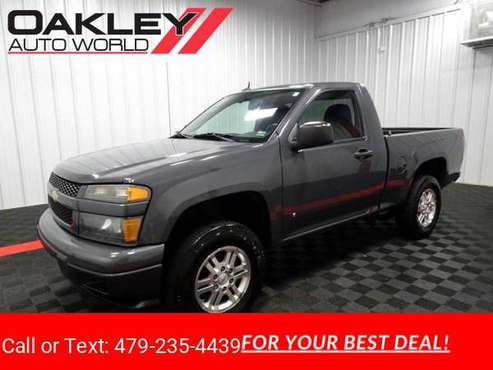 2009 Chevy Chevrolet Colorado LT Regular Cab 4X4 pickup Gray - cars for sale in Branson West, AR