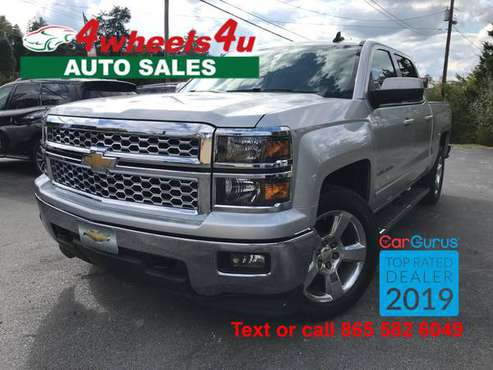 2015 Chevrolet Silverado LT Crew 5.3 V8 4x4 Leather, One Owner for sale in Knoxville, TN