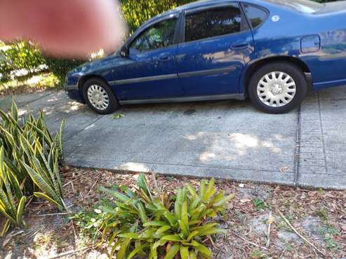 2003 Chevy Impala 90k actual V6 to Florida owners no accidents for sale in Palm Harbor, FL
