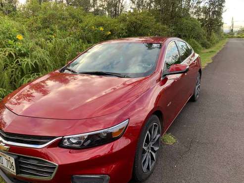 2017 Chevy Malibu LT - cars & trucks - by owner - vehicle automotive... for sale in Pahoa, HI