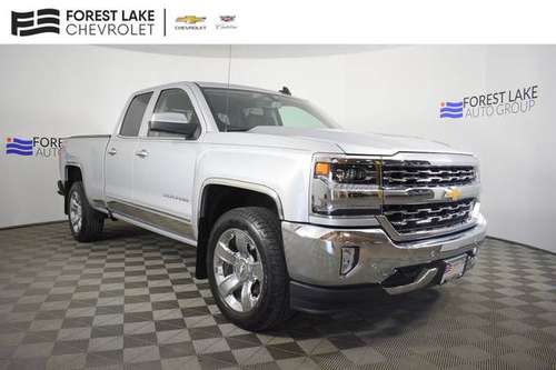 2017 Chevrolet Silverado 1500 4x4 4WD Chevy Truck LTZ Double Cab for sale in Forest Lake, MN