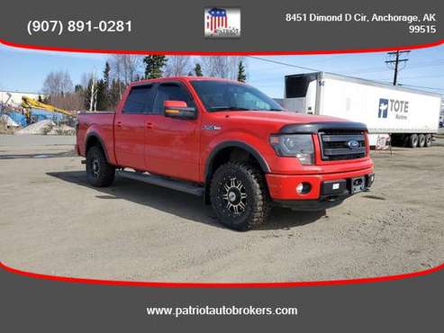2013/Ford/F150 SuperCrew Cab/4WD - PATRIOT AUTO BROKERS - cars for sale in Anchorage, AK