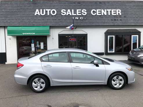 2014 Honda Civic LX 47, 000 MILES! - - by dealer for sale in Holyoke, MA