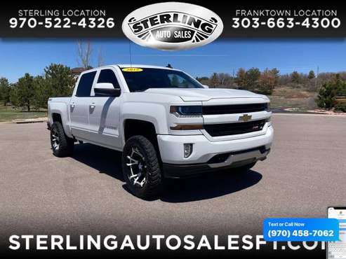 2018 Chevrolet Chevy Silverado 1500 4WD Crew Cab 143 5 LT w/2LT for sale in Sterling, CO