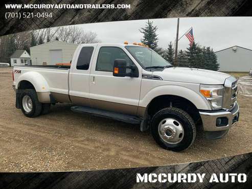 2012 Ford F-350 dually Lariat - cars & trucks - by dealer - vehicle... for sale in Cavalier, MN