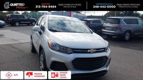 2017 Chevrolet Chevy Trax LS - $100 Referral Program! - cars &... for sale in redford, MI