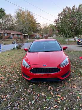 2015 Red Ford Focus Hatchback - cars & trucks - by owner - vehicle... for sale in Columbus, GA