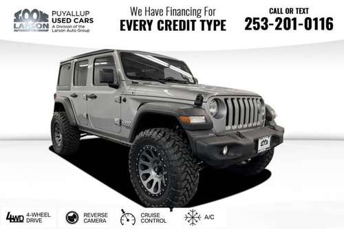 2019 Jeep Wrangler Unlimited Sport for sale in PUYALLUP, WA