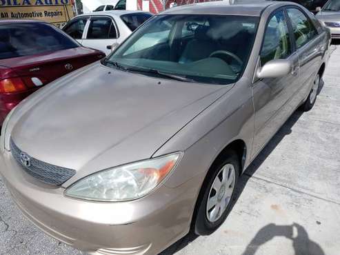 2003 Toyota Camry extra clean Low miles all power leather cold air -... for sale in Hallandale, FL