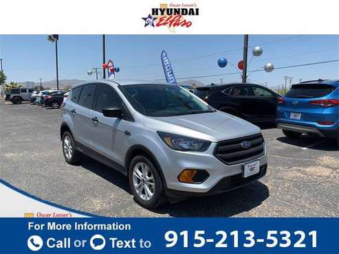 2019 Ford Escape S suv - - by dealer - vehicle for sale in El Paso, TX