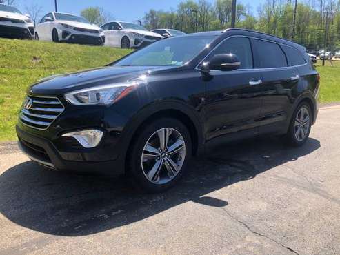2014 Hyundai Sant Fe Limited AWD, Loaded, 7 Pass, 0 Cash, 177 for sale in Duquesne, PA