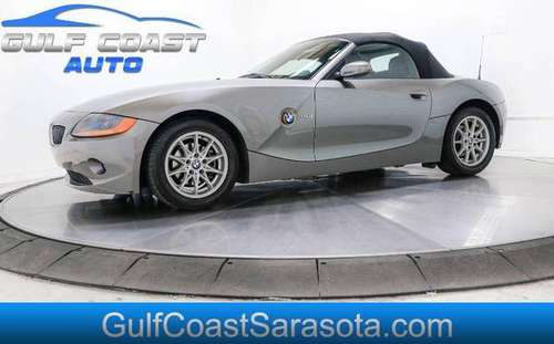 2004 BMW Z4 2.5i LEATHER CONVERTIBLE ONLY 35K MILES LOADED - cars &... for sale in Sarasota, FL