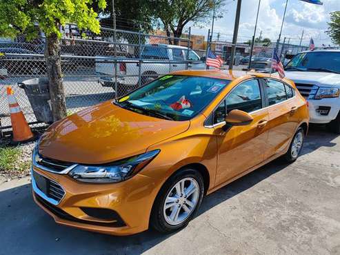 ONLY ( 2, 495 DOWN) 2017 CHEVROLET CRUZE LT - - by for sale in Hollywood, FL