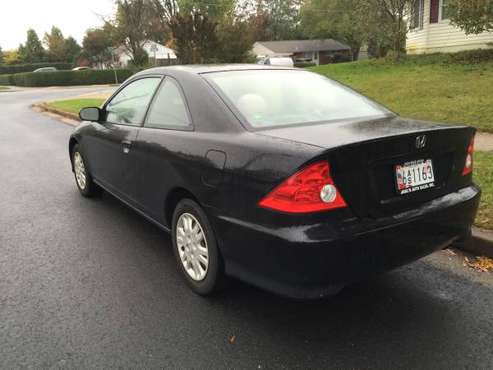 2004 Honda Civic (MD title) - cars & trucks - by owner - vehicle... for sale in Springfield, District Of Columbia