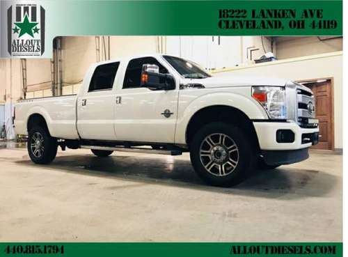 2015 Ford F350 Diesel 4x4 PowerStroke Platinum,112k miles,Sunroof for sale in Cleveland, OH